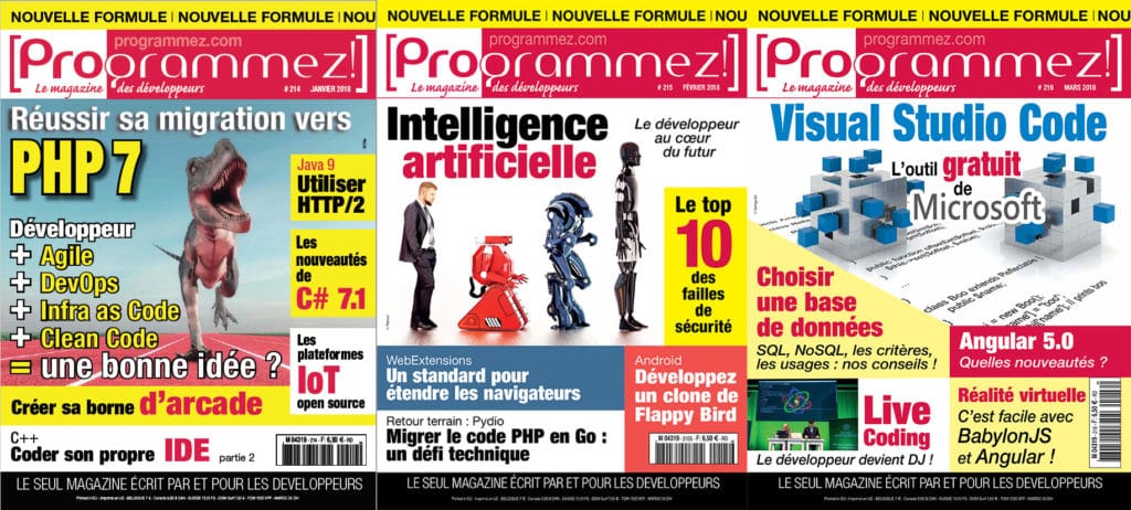 Abonnement Professionnel au magazine Programmez!